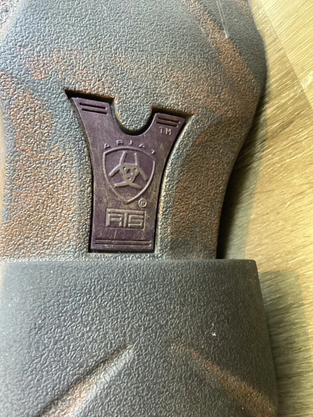 Ariat Mens 11.5 Distressed Leather Chelsea Boots Western Ranch Cowboy